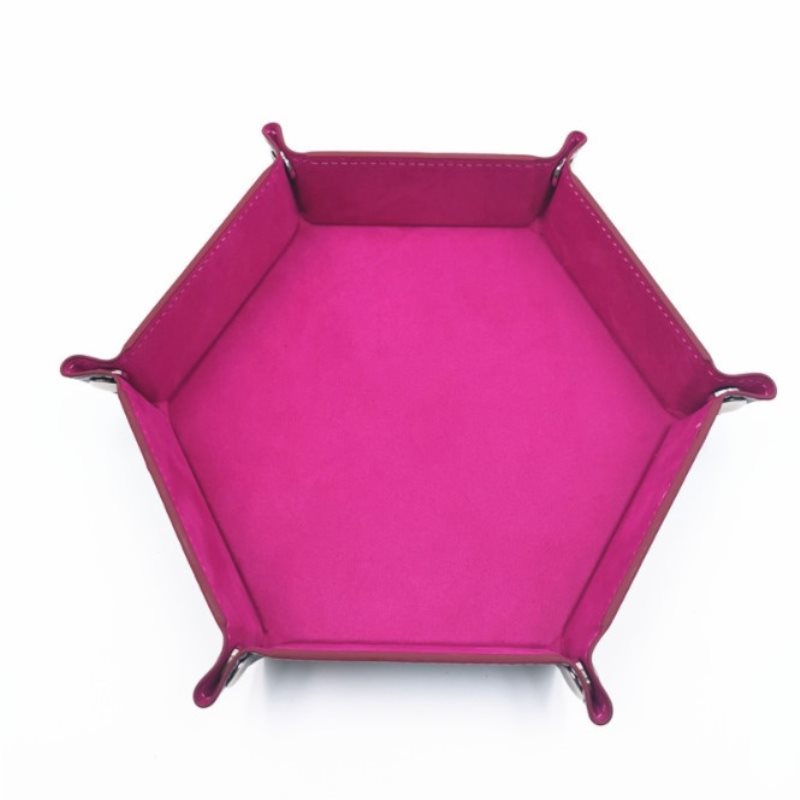 Foldable Hexagon Dice Trays