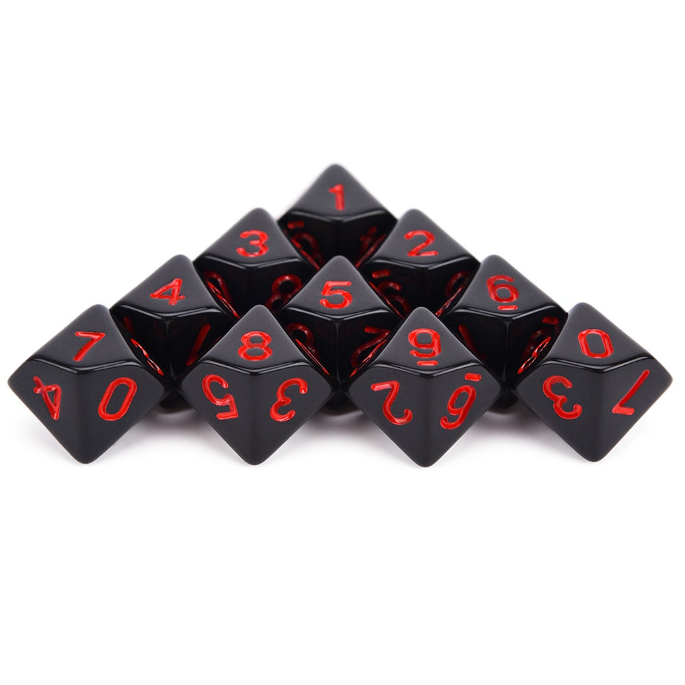 Solid D10 (set of 10)