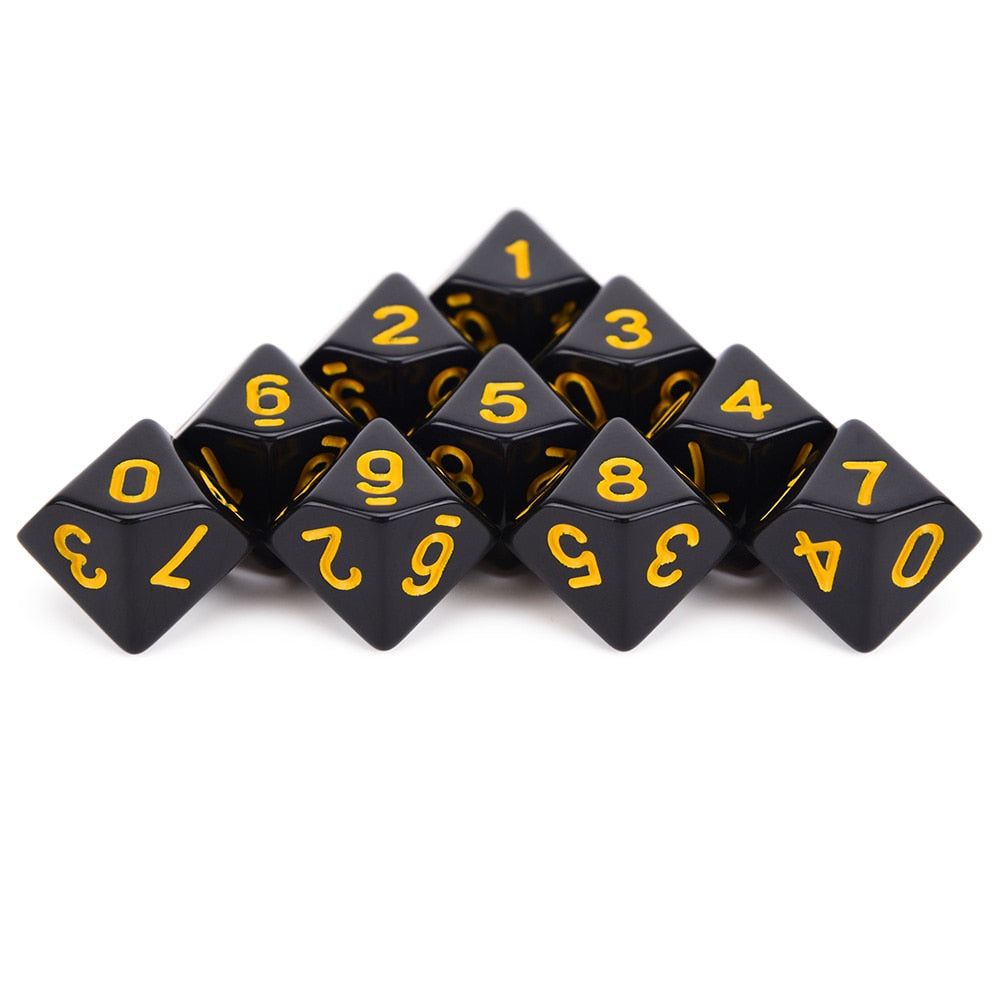 Solid D10 (set of 10)