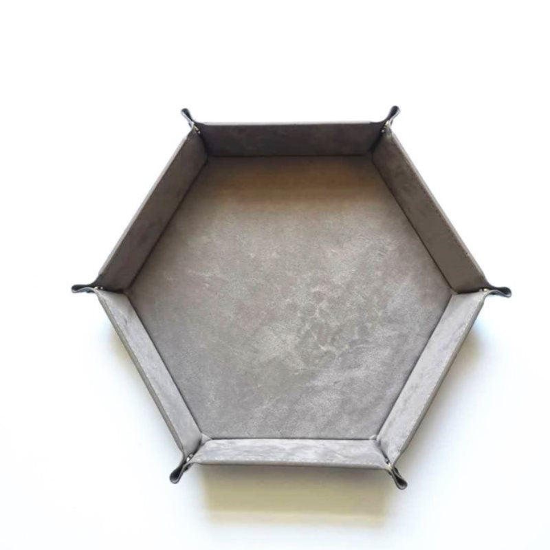 Foldable Hexagon Dice Trays