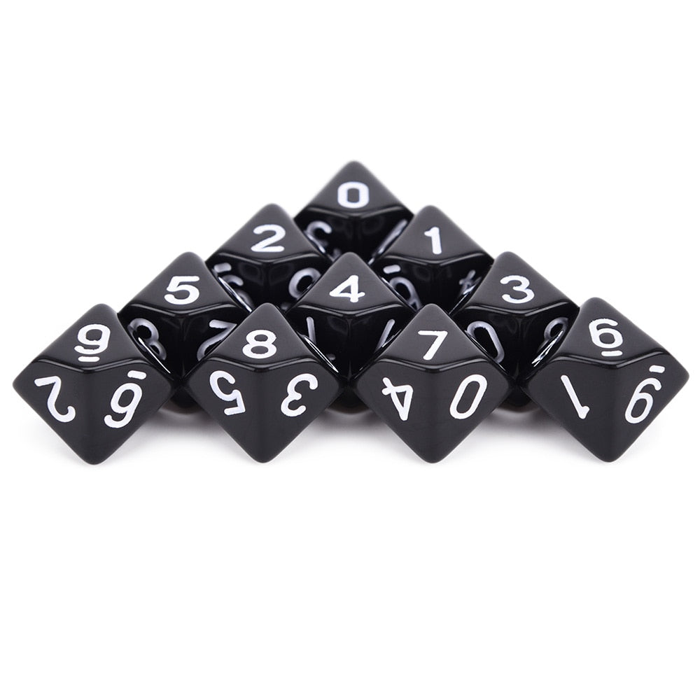 Solid D10 (set of 10)