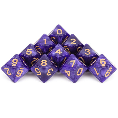 Solid D10 (set of 10)